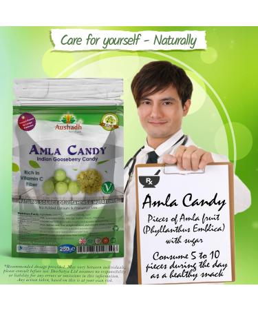Amla Fruit (Gooseberry) Candy 250grm - Buy Online on GoSupps.com