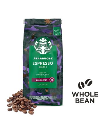 Buy STARBUCKS Espresso Roast Dark Roast Whole Coffee Beans 450g - Pack of 4 | 1.8kg Unflavoured Coffee for International Shipping - Buy Online on GoSupps.com