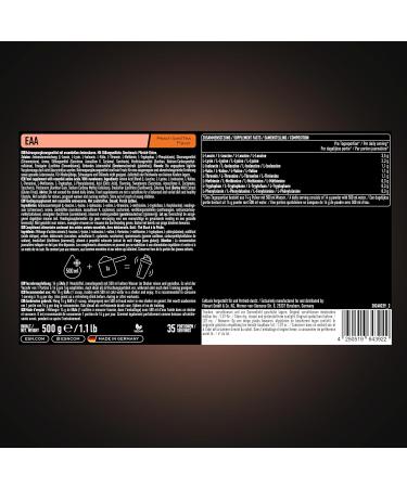 Buy ESN EAA Peach Iced Tea - 2x500g Vegan Amino Powder | Free Shaker | 8 Essential Amino Acids | Made in Germany - Buy Online on GoSupps.com