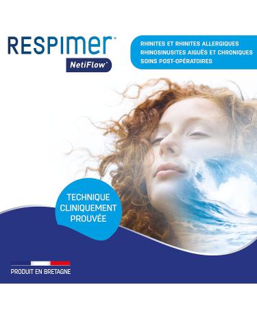 RESPIMER NetiFlow Sinus & Nasal Irrigation Kit for Effective Relief | International Shipping Available - Buy Online on GoSupps.com