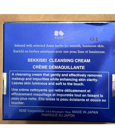 SEKKISEI Cleansing Cream - 4.9 oz Face Wash & Makeup Remover for Radiant Skin | International Shipping - Buy Online on GoSupps.com