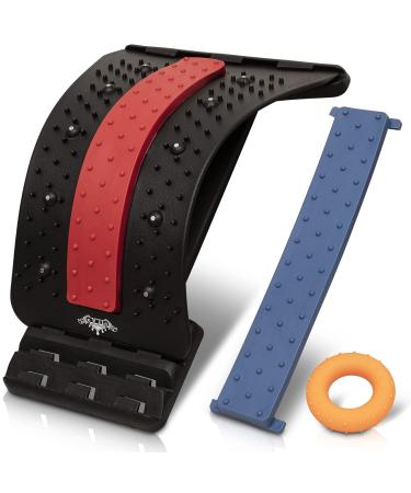 I.L.A. Back Extensor for Posture Correction & Back Pain Relief | Fitness Device with Free Massage Ring & German Instructions - Buy Online on GoSupps.com