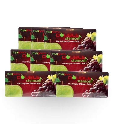 8X Phytoscience Double Stemcell - Anti Aging Formula with Apple and Grape stem Cell Free Express Shipping