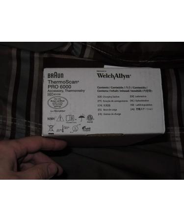 Welch Allyn Braun Thermoscan Pro 6000 Ear Thermometer Charging Station - Buy Internationally Online - Buy Online on GoSupps.com