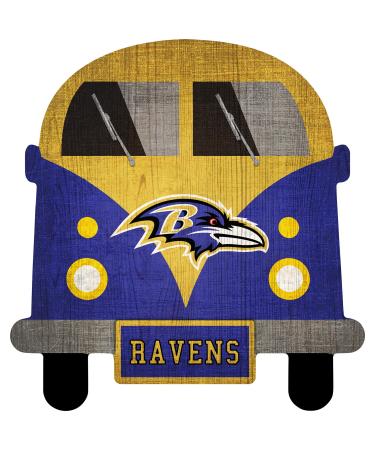 Fan Creations NFL Buffalo Bills Unisex Buffalo Bills Team Bus Sign Team Color 12"