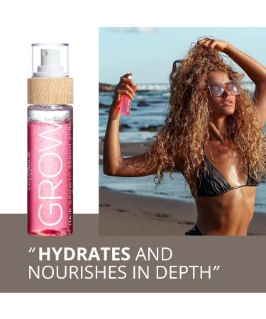 Cocosolis Grow Spray Serum | Quick Hair Growth & Strength for Women | Reduces Hair Loss Improves Structure Glossy & Thicker Hair - Buy Online on GoSupps.com
