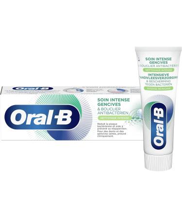 Oral-B Intense Gum Care Toothpaste and Antibacterial Shield Intense Cleaning 75ml - Buy Online on GoSupps.com
