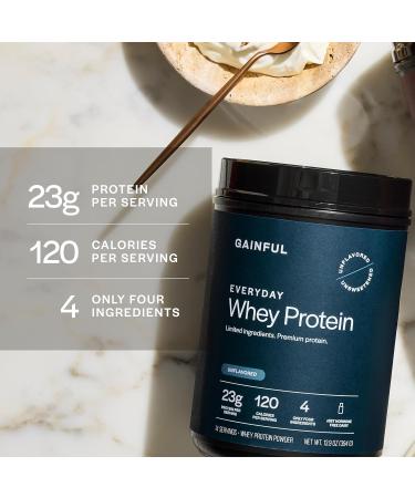 Gainful Everyday Whey Protein Powder & Sweet Treat Flavor Bundle 23g Protein Supports Muscle Growth Recovery & Daily Nutrition No Artificial Ingredients 14 Servings + 14 Flavor Sticks - Buy Online on GoSupps.com