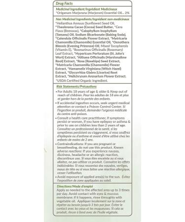 Shoosha Organic Eczema Cream for Adults | USDA Certified, All Natural Relief for Sensitive Skin | Hypoallergenic & Gluten-Free with Calendula Oil - Buy Online on GoSupps.com