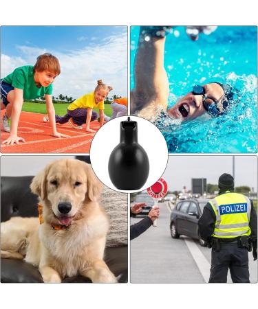 Famini Hand Whistle & Stainless Steel Sports Pipes Set - Loud Coaching Whistles for Referees & Coaches (Black) - Premium Sports Accessories - Buy Online on GoSupps.com