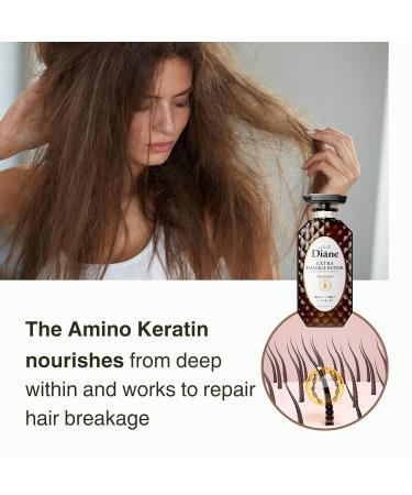 Moist Diane Natural Hair Conditioner - Organic Keratin Treatment for Damaged Hair | Hydrating & Moisturizing | 15.2 fl oz from Japan - Buy Online on GoSupps.com