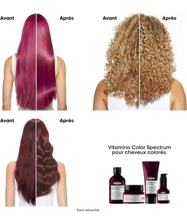 L'OREAL PROFESSIONNEL - Pour Cheveux Color s - Vitamino Color Spectrum - Pr serve la Couleur - +98% de Force - Brillance Miroir Instantan e Soin Concentr  - Buy Online on GoSupps.com