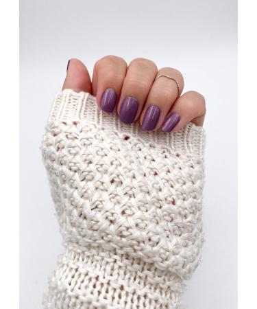 Fairy Nail UV Foils - Self-Adhesive Gel Nail Wraps (20pcs) | Eggplant Color | Easy Nail Art - Buy Online on GoSupps.com