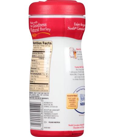 Nestle Carnation Original Flavour Malted Milk 368g Tub - Delicious Mix for Drinks & Baking - Buy Online on GoSupps.com