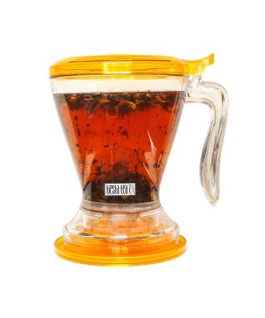 Tiesta Tea - Brewmaster Tea Infuser, 16 Ounce Tea Steeper, BPA Free, Large Tea Strainer with Fine Mesh, Bottom Dispensing, Microwave & Dishwasher Safe, Reusable Tea Filter with Lid