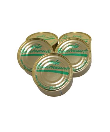 Black Forest Butcher's Shop - Sausage specialties in cans - Farmer's sausage - 5 x 400g | 1 year MHD | Handcrafted production