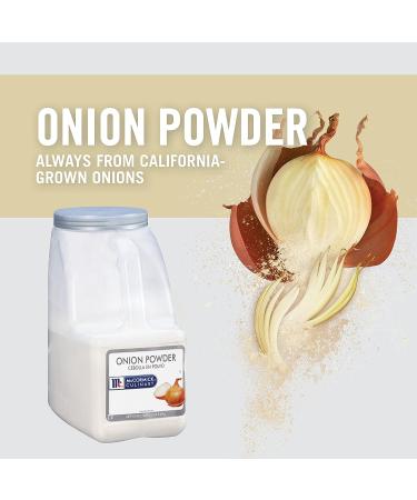 McCormick Culinary Onion Powder 5.5 lb - Bulk Seasoning for Sauces, Gravies, Soups, Dips - Buy Online on GoSupps.com