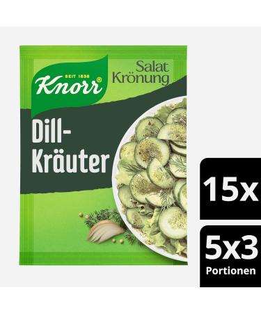 Buy Knorr Salad Dressing Dill Herbs - 15 Natural Portions for Delicious Salads | International Shipping - Buy Online on GoSupps.com