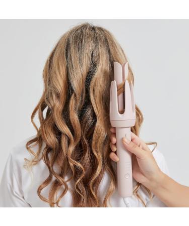 Automatic Curling Iron - 1 Inch Hair Curler with Anti-Tangle & Auto Shut-Off | Fast Heat-Up Ceramic Faceplate for Medium-Length Hair - Buy Online on GoSupps.com