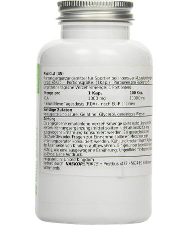 PhD Nutrition CLA Supplement - 45 Capsules - Buy Online on GoSupps.com