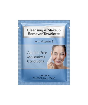 Diamond Wipes Cleansing and Waterproof Makeup Remover Wipes Pack of 50ct Alcohol Free Wipes with vitamin E 50 Count (Pack of 1)