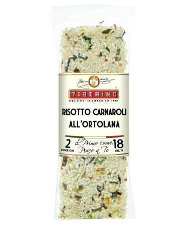 Sudalimenta srl Tiberino Risotto Carnaroli Hortolan 200g