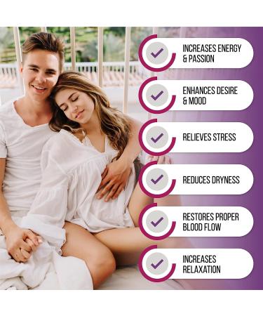 Female Libido Booster: In The Mood Pills for Women - Increase Energy, Passion & Sensitivity with Natural Horny Goat Weed - Buy Online on GoSupps.com
