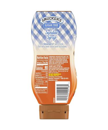 Smucker's Sugar Free Caramel Flavored Syrup - 19.25 oz | Sundae Syrup - Buy Online on GoSupps.com