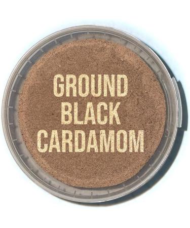 Premium Ground Black Cardamom Powder - 500g | Top Quality Spice - Buy Online on GoSupps.com