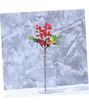 ABOOFAN 3pcs Coffee Shop Decor Artificial Berries Office Decoration Lifelike Berries Realistic Looking Berries Floral Decor Artificial Branches Fake Decorative Fruit Simulation Berries Red - Buy Online on GoSupps.com
