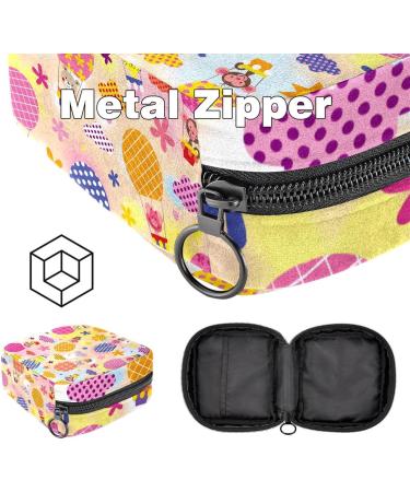 Buy Cute Animal Hot Air Balloon Storage Bags | Women's Menstruation Pockets & Portable Cup - Perfect for Teens & Girls - Buy Online on GoSupps.com