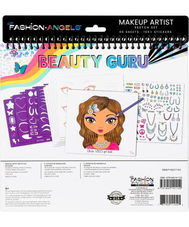 Fashion Angels Makeup & Hair Design Sketch Portfolio (11452) for Ages 6 and Up - Buy Online on GoSupps.com