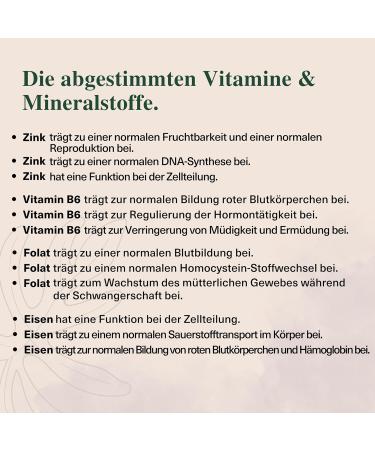H vsund Fertile+F (30 Capsules) - Vegan Fertility Complex for Women with Thyroid Problems | Desire to Have Children Vitamins with Folic Acid - Buy Online on GoSupps.com