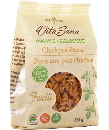 Vita Sana Organic Chickpea Fusilli 225 Grams - Buy Online on GoSupps.com