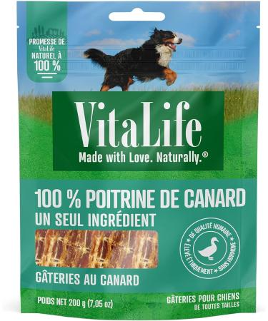 VitaLife 750g Sweet Potato & Duck Twists and 200g Duck Tenders Dog Treats - Buy Online on GoSupps.com