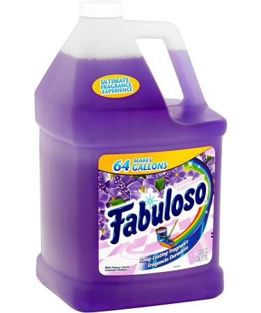 Fabuloso Lavender Purple 64 Gallon Multi-Purpose Cleaner + Wallet Tissue Pack 128 Fl Oz - Buy Online on GoSupps.com