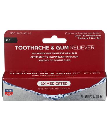 Rite Aid Toothache Relief Oral Gel - 0.42 oz