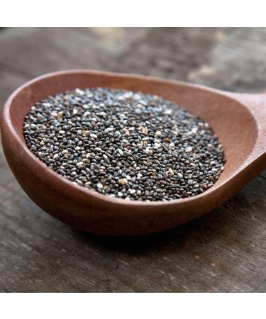 Organic Mixed Black and White Chia Seeds - 1kg Pack - Rich Protein Source - Soil Association Certified - The Natural Health Market - Buy Online on GoSupps.com
