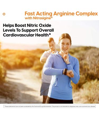 Doctor's Best Fast Acting Arginine Complex with Nitrosigine 750mg - 60 Tablets for Enhanced Performance - Buy Online on GoSupps.com