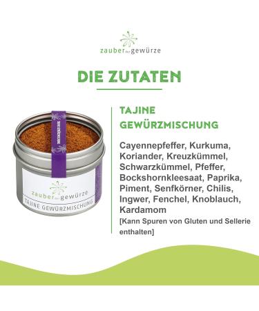 Buy Magic of the Spices Tajine Gewrz - Premium Spice Mix for Moroccan & Oriental Dishes - 50g Aroma Can - International Shipping - Buy Online on GoSupps.com