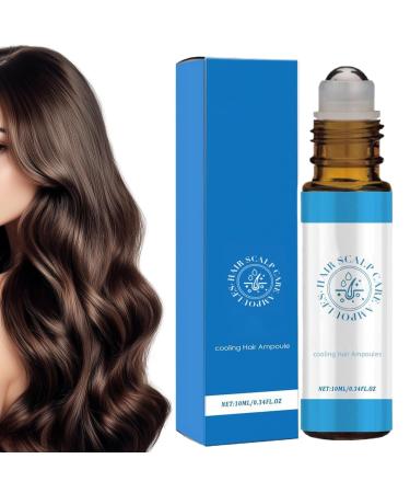Hair Growth Oil 10ml Stimulating Hair Root Roll-on Oil - Non-Greasy Nourishing Thickening Treatment for Men and Women