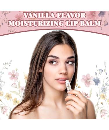 50 Pcs Wildflower Wedding Bridal Shower Gifts Bulk Floral Lip Balm Baby Shower Party Favors Thank You Appreciation Gifts for Women Tea Bachelorette Party Wild Flower - Buy Online on GoSupps.com