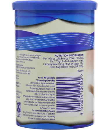 McDougalls Instant Thickening Granules - 3 x 170gm - Buy Online on GoSupps.com