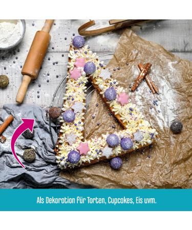 Decocino Unicorn Mix - 90g Sugar Pearls & Streukonfetti for Cake Muffins & Fondant Decoration - Buy Online on GoSupps.com