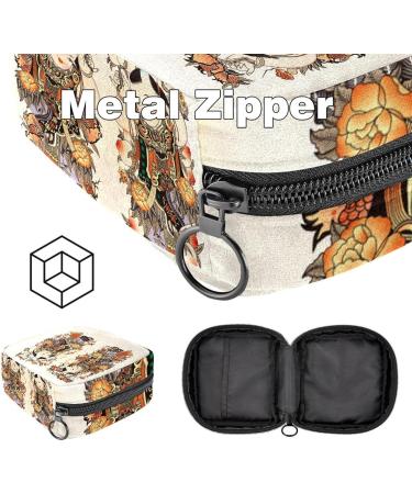 Stylish Menstruation Pad Bag with Zipper | Women's Tampon & Napkin Bag | Perfect for Girls | Chinese New Year Fuwa Design - Buy Online on GoSupps.com
