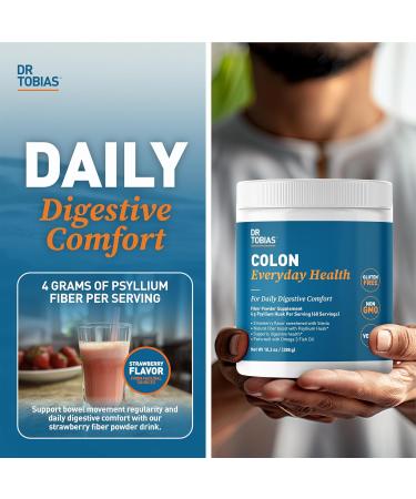 Dr. Tobias Apple Cider Vinegar Gummies & Colon Everyday Health - Daily Digestive Detox and Cleanse Support with ACV Gummies & Psyllium Husk Powder - Buy Online on GoSupps.com