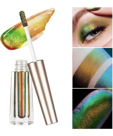 Glitter Eyeshadow Makeup Multichrome Glitter Shimmer Eye Shadow - Multichrome Glitter Shimmer Eye Looks for Girls Women Rowces 101 - Buy Online on GoSupps.com