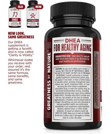 Zhou Clarity and Vitality 50mg Hormonal Balance Formula for Healthy Aging - 60 Vegan Capsules - Buy Online on GoSupps.com