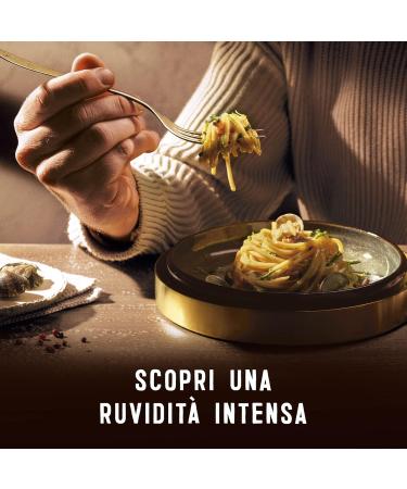  Barilla Barilla Bronze-Die Pasta Square Spaghetti 100% Italian wheat bronze-extruded pasta with a raw finish intense roughness thick and robust shape excellent sauce and cooking performance 400g - Buy Online on GoSupps.com