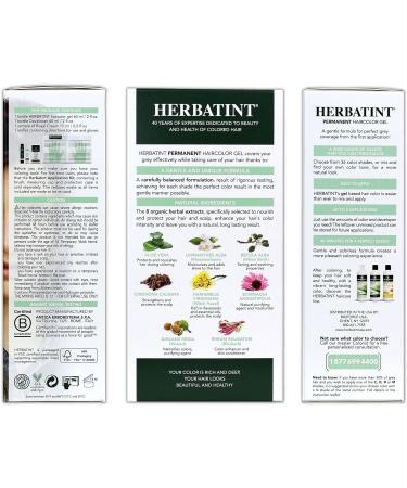 Herbatint 6C Dark Ash Blonde Hair Dye - Natural Ingredients | Long-Lasting Color - Buy Online on GoSupps.com
